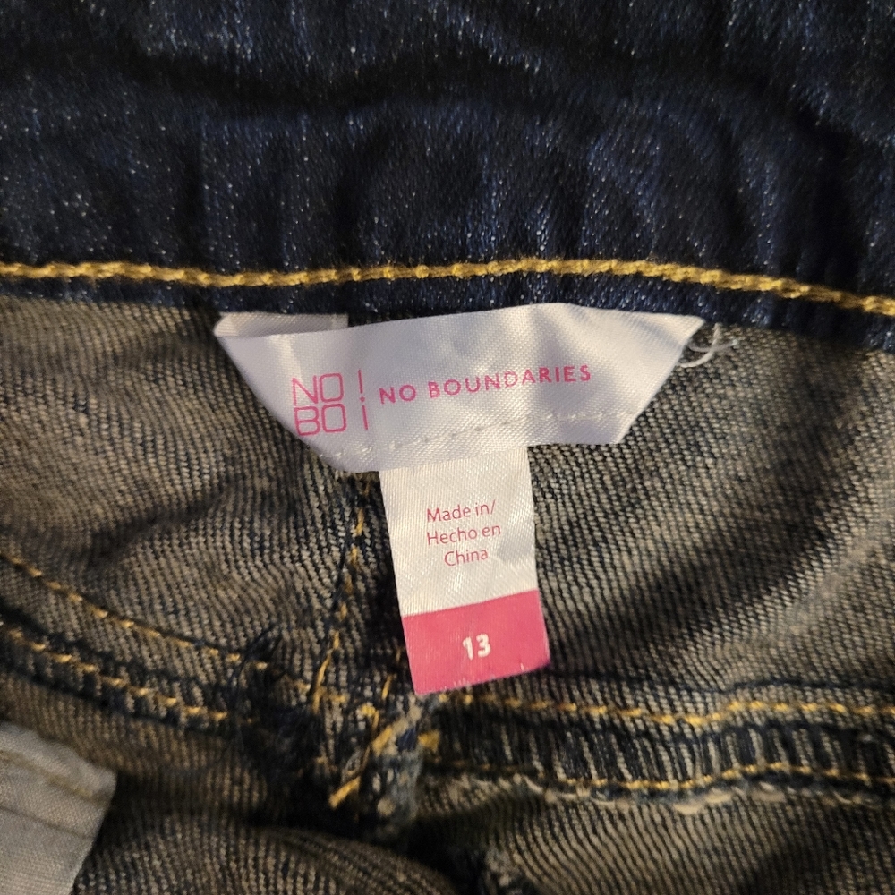 High Rise Denim Shorts - Picture 3 of 3